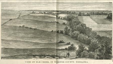 Image of Pastoral Scene at Elm Creek in Webster County, Nebraska (1880)