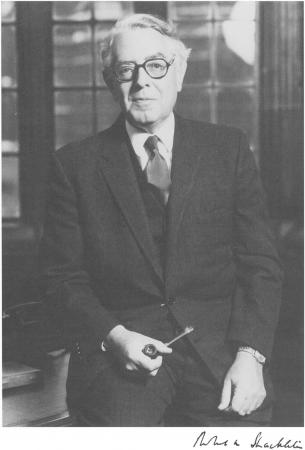 Son of the famous polar explorer Ernest Shackleton and famous in his own right for his work in conservation, Lord Edward Shackleton wrote the preface to the British edition of <i>Silent Spring</i> and participated on 20 March 1963 in a historic five-hour debate on the book in the House of Lords. All rights reserved © National Portrait Gallery. Photo of Lord Shackleton