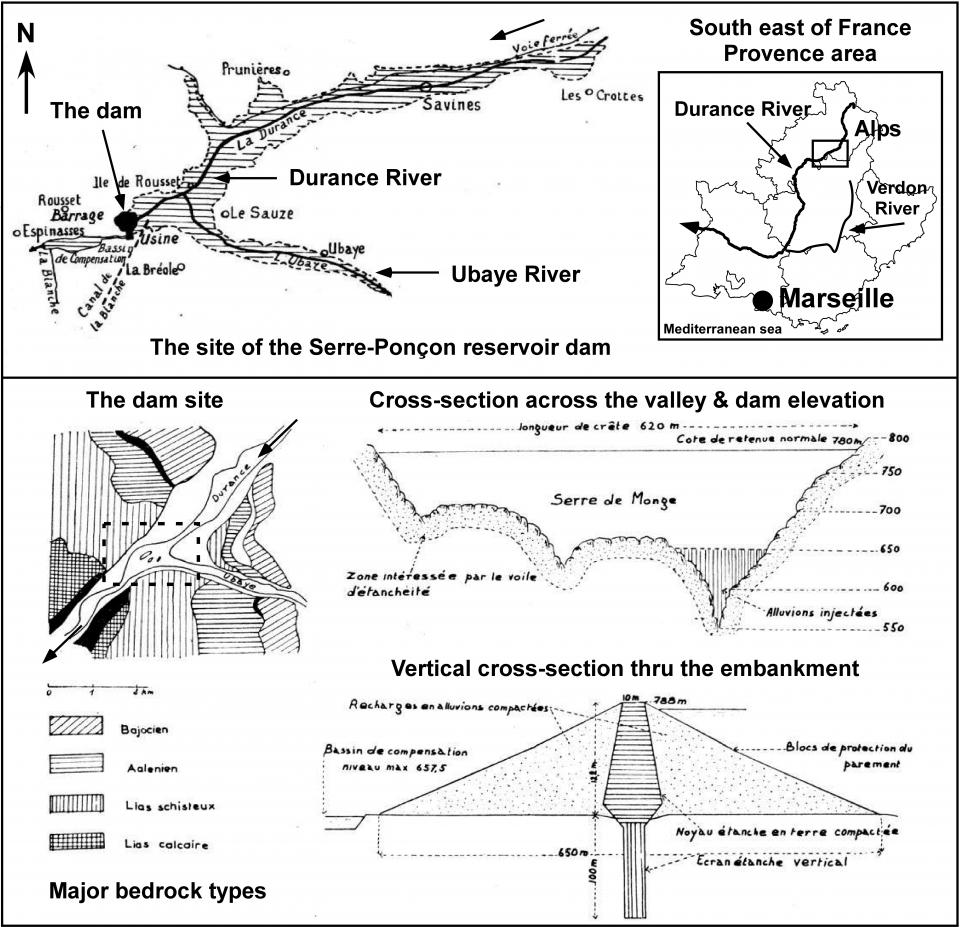 The Serre Ponçon Dam and the Durance River: The Founding Act towards