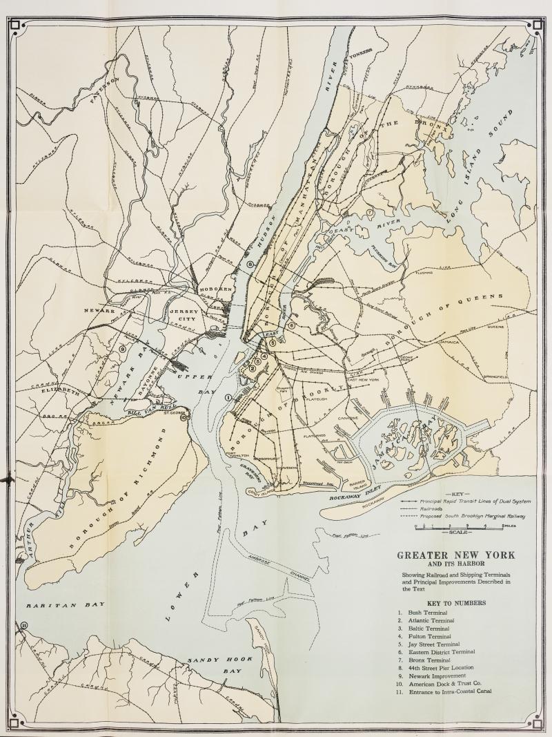 New York Harbor And The Vicious Circle Of The Winter Of 1917 1918 Environment Society Portal