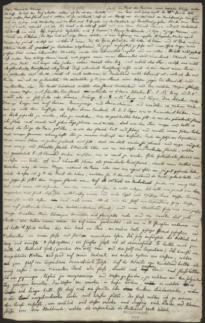 letter to his brother in law friedrich august schmalfuss written aboard the ship heroine 24 january 1846 environment society portal