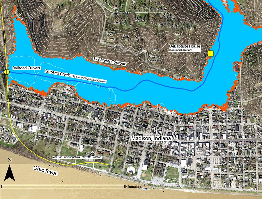 The Search for DeBaptiste’s House The Crooked Creek Flood of
