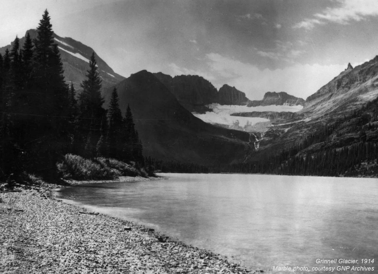 The Melting “Crown of the Continent” Visual History of Glacier National Park Environment