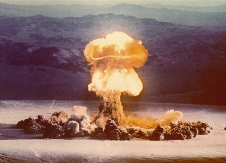 atomic bomb test color