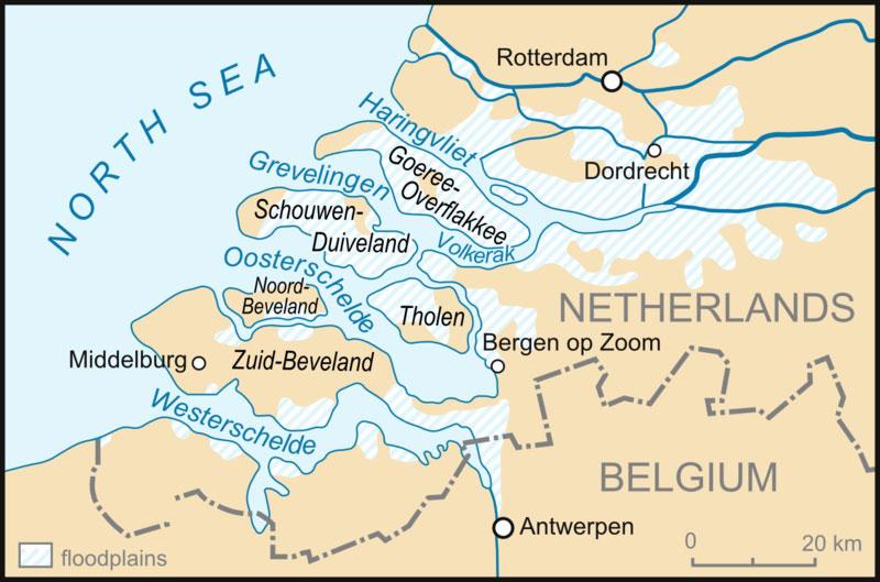 netherlands 1953 flood case study