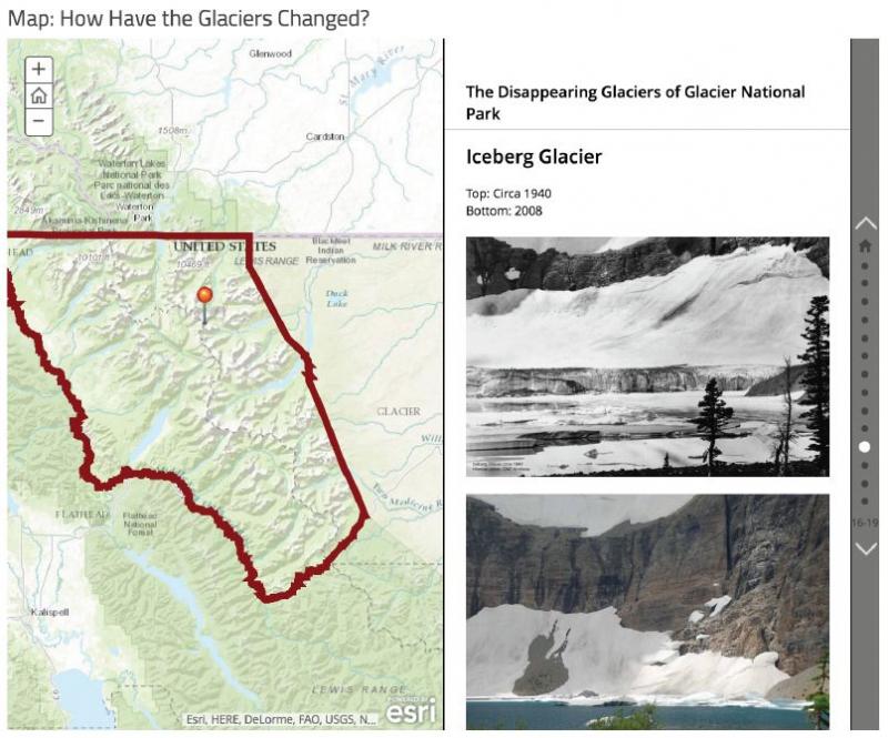 pige billedtekst At give tilladelse The Melting “Crown of the Continent”: Visual History of Glacier National  Park | Environment & Society Portal